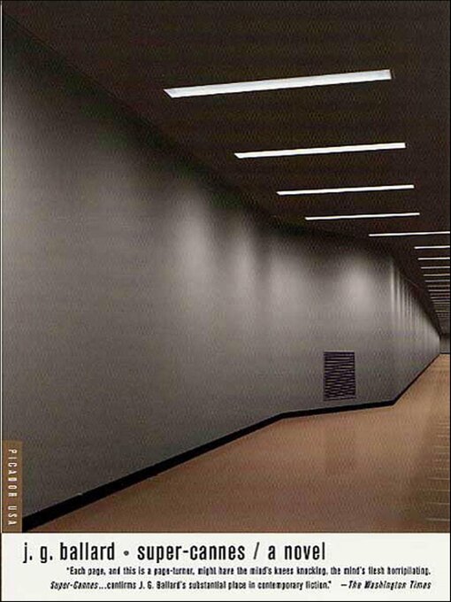 Title details for Super-Cannes by J. G. Ballard - Available